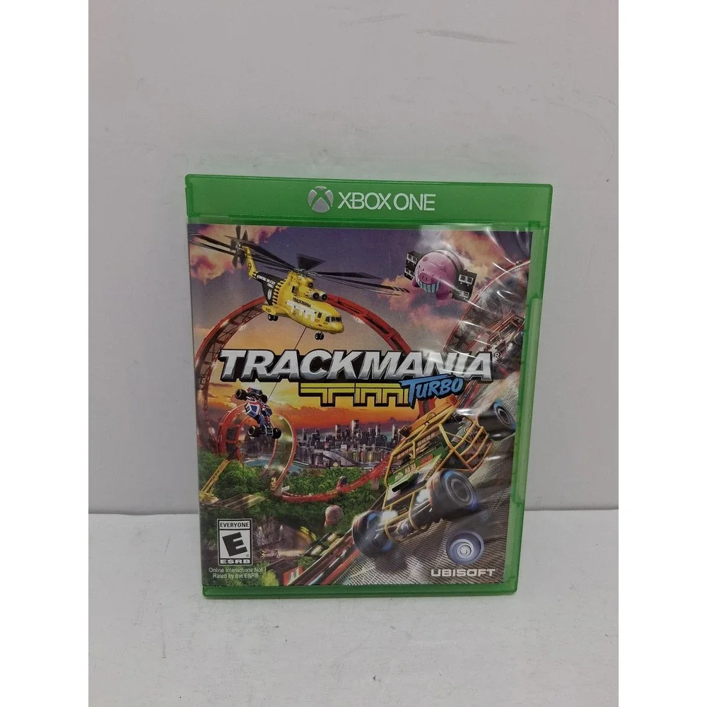 Trackmania Turbo Xbox One Ubisoft Arcade Racing Video Game 2016 ESRB E
